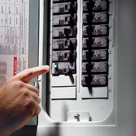 checking electrical and breaker box|test a breaker panel box.